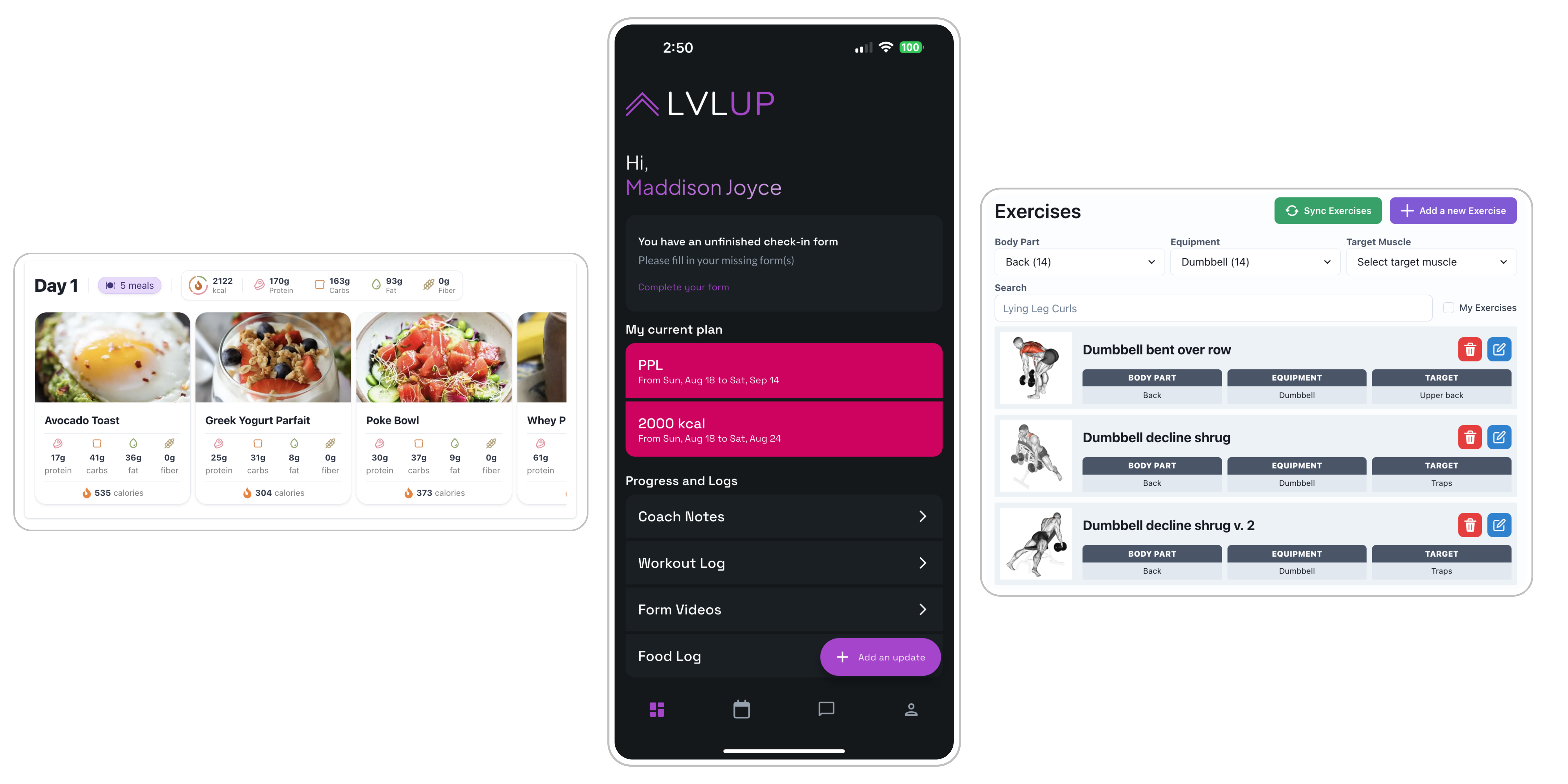 Dashboard preview